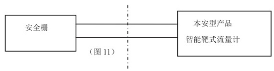 液蠟流量計(jì)本安系統(tǒng)接線圖