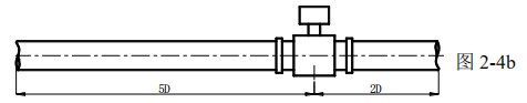 dn25電磁流量計(jì)直管段安裝位置圖